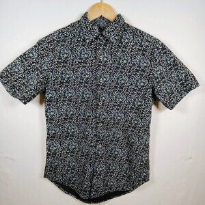Robert Graham‎ Short Sleeve Shirt Men's Small Button-Up